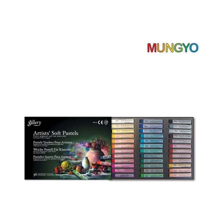 224036-82367 MUNGYO DRY PASTEL SET MPV-36 - Image 1