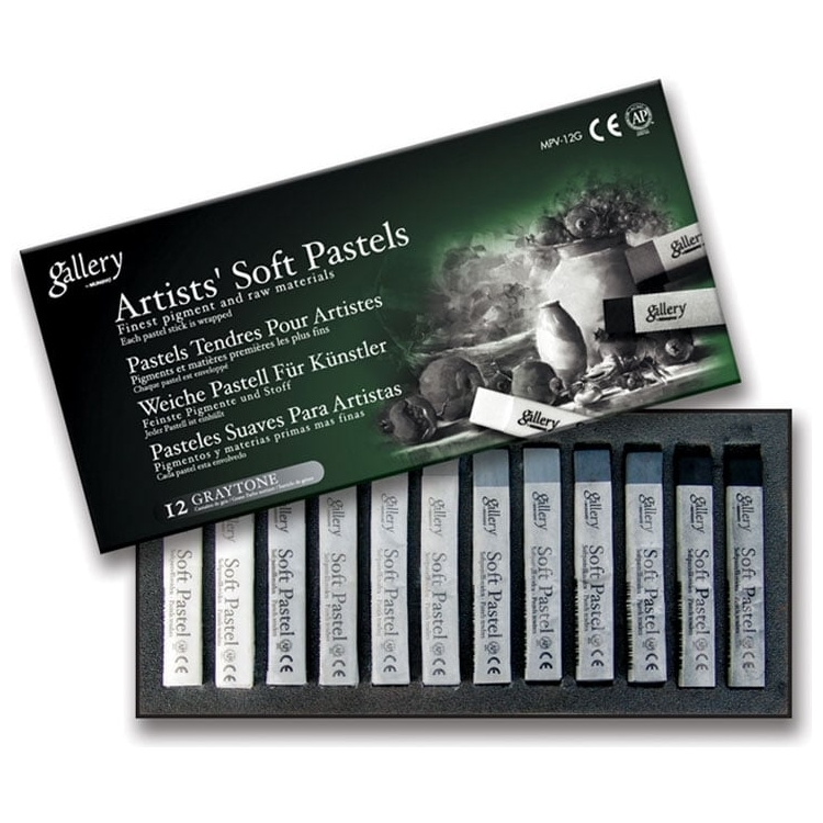 MUNGYO DRY PASTEL SET MPV-12 G - Image 1