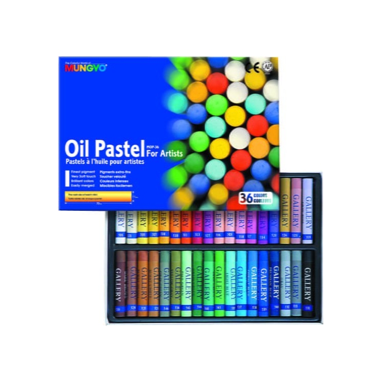 MUNGYO OIL PASTEL KIT MOP-36 - Image 1