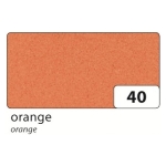 FOLIA 3D RUBBERIZED PAPER 20/29 CM 2 MM ORANGE