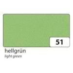 FOLIA 3D RUBBERIZED PAPER 20/29CM 2MM GREEN LIGHT