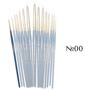 HERMITAGE BRUSH SYNTHETIC ROUND No00