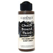 CADENCE BLACKBOARD EFFECT PAINT 120 ML - BURNT UMBER 2560
