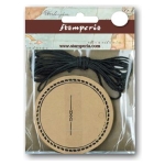 STAMPERIA TAG & ROPE - PAPER TAGS FOR DECORATION SBA257