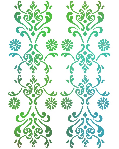 259000-104972 STAMPERIA UNIVERSAL REUSABLE TEMPLATE KSG259 - Image 1