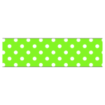 FOLIA WASHI TAPE - DECORATION PATCH - POLKA DOT GREEN