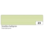 FOLIA WASHI TAPE - DECORATION PATCH - LIGHT GREEN STRIPE