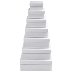 CREATIV SQUARE CARDBOARD BOX FOR DECORATION 10.5 CM
