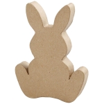 CREATIV PAPIER-MÂCHÉ EASTER BUNNY FIGURINES H: 18 CM