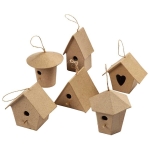 CREATIV PAPIER-MÂCHÉ BIRDHOUSE 7 CM