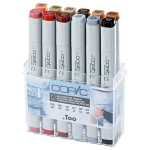 COPIC MARKER SET - ARCHITECTURE COLOURS 12 COLORS