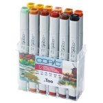 COPIC MARKER SET - AUTUMN COLOURS 12 COLORS