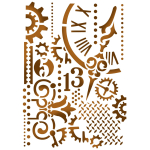STAMPERIA UNIVERSAL REUSABLE TEMPLATE KSD278
