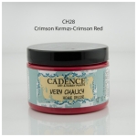 CADENCE ACRYLIC PAINT VERY CHALKY 150 ML - CRIMSON RED CH-28