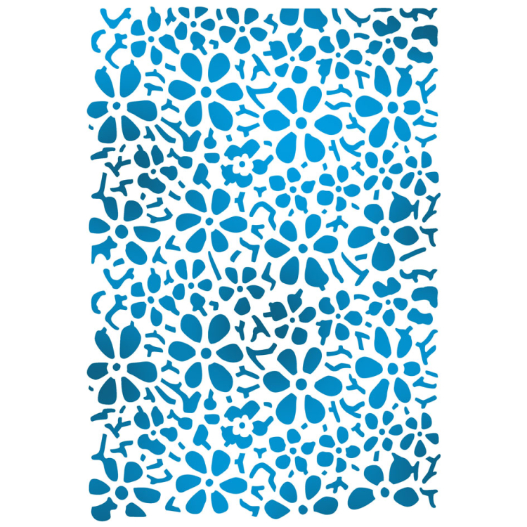 284284-132831 STAMPERIA UNIVERSAL REUSABLE TEMPLATE KSD284 - Image 1