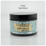 CADENCE ACRYLIC PAINT VERY CHALKY 150 ML - BLACK CH-30