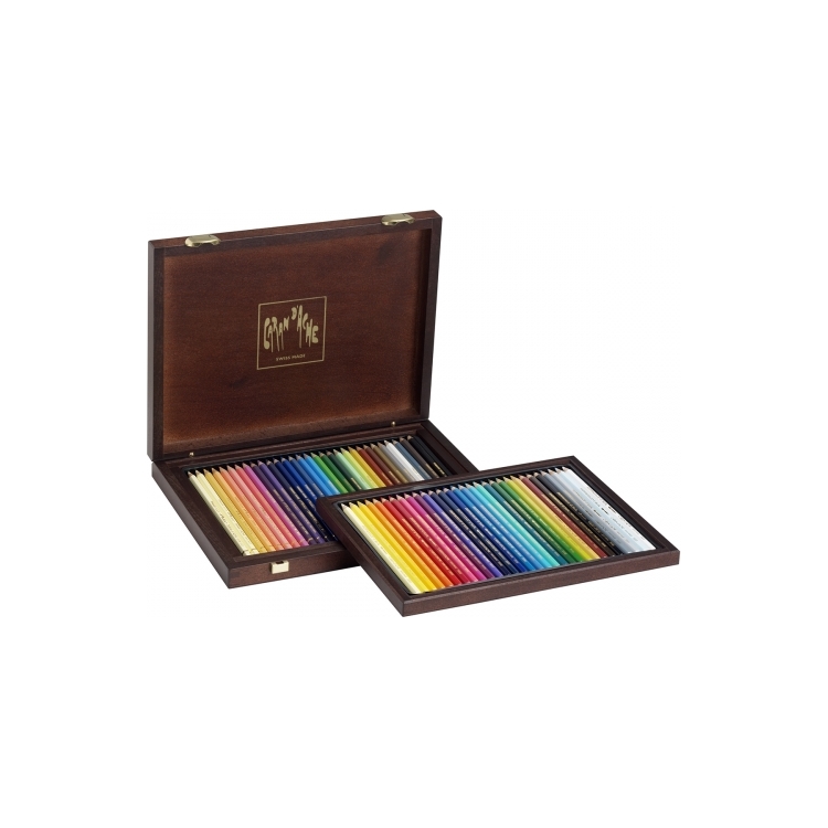 302460-108962 CARAN D'ACHE PENCIL SET 30 PABLO + 30 SUPRACOLOR - Image 1