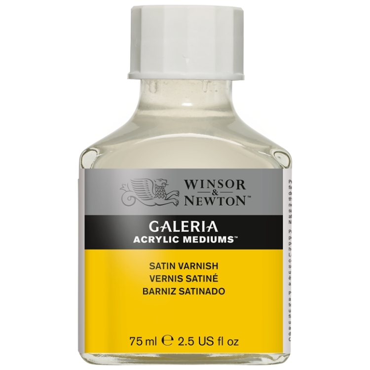 W&N END VARNISH FOR ACRYLIC 75 ML - SATIN - Image 1