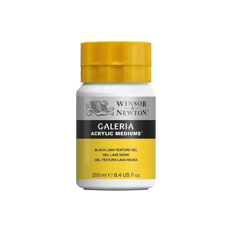 304812-146905 W&N STRUCTURAL GEL GALERIA BLACK LAVA 250 ML - 3040812 - Image 1