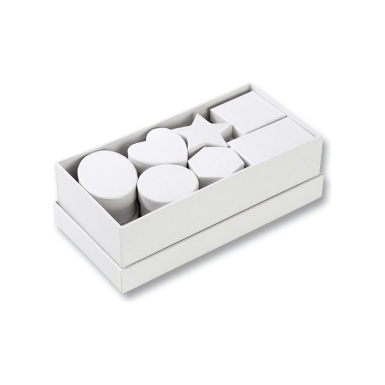 315003 FOLIA CARDBOARD BOX ASSORTED SMALL - WHITE - Image 1