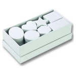 FOLIA CARDBOARD BOX RECTANGULAR LARGE - WHITE