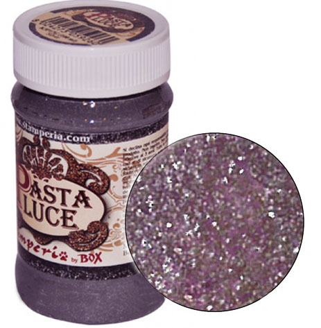316045-104936 STAMPERIA PASTA LUCE 100 ML - 3D ПАСТА LILLA SCURO - Image 1