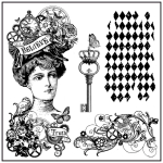 STAMPERIA HIGH DEFINITION STAMPS - RUBBER STAMPS WTKCC123