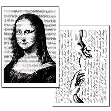 316550-119498 STAMPERIA CARTE PER TRANSFER PAPER DFTR055 - Image 1