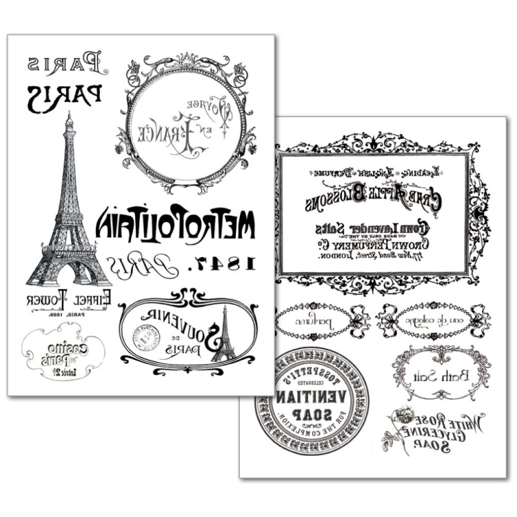 316600-107092 STAMPERIA CARTE PER TRANSFER - ТРАНСФЕРНА ХАРТИЯ DFTR006 - Image 1