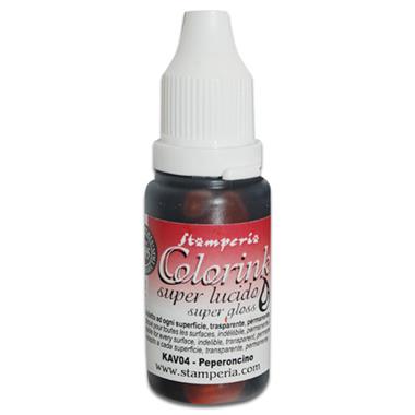 317040-107229 STAMPERIA COLOR INK 14 ML - KAV04 CHILLI PEPPER - Image 1