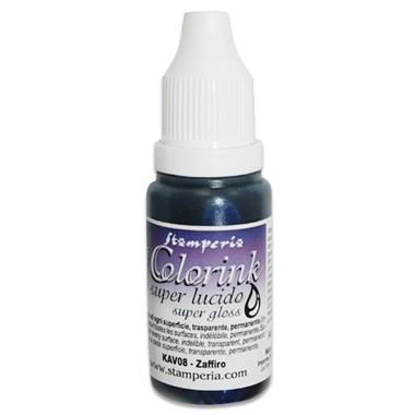 317080-107235 STAMPERIA COLOR INK 14 ML - KAV08 BLUE - Image 1