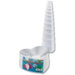FOLIA CARDBOARD BOX HEART - WHITE 12 CM.