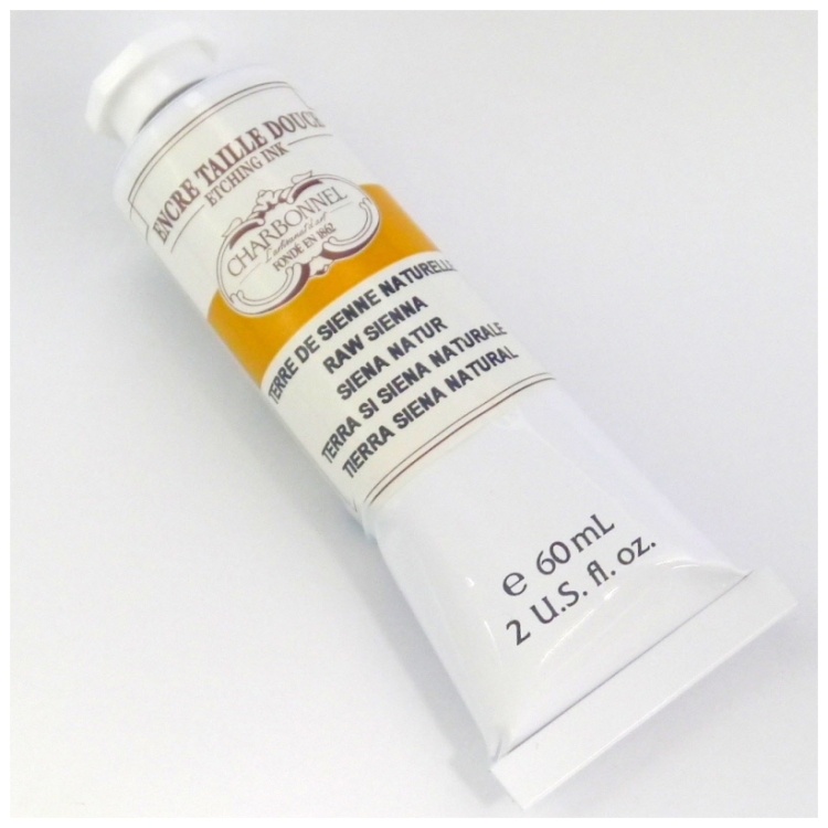 CHARBONNEL ETCHING INK 60 ML. - RAW SIENNA 301551 - Image 1