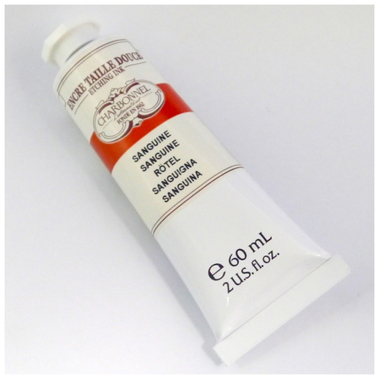 331894-108553 CHARBONNEL ETCHING INK 60 ML. - SANGUINE - 301553 - Image 1