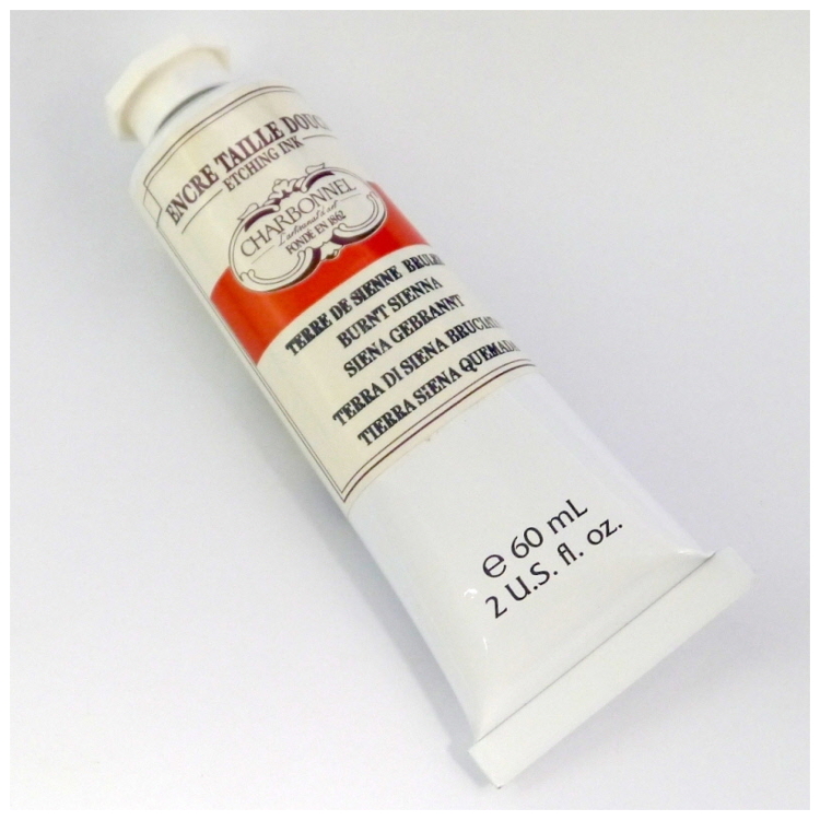 331896-108569 CHARBONNEL ETCHING INK 60 ML. - BURNT SIENNA - Image 1