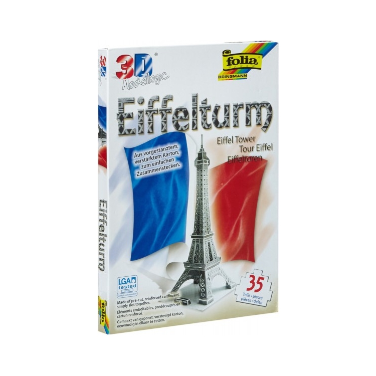 340020-84671 FOLIA 3 D PUZZLE EIFFELTURM - Image 1