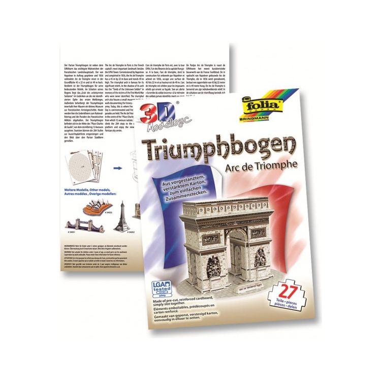 FOLIA 3 D TRIUMPHBOGEN PUZZLE - Image 1