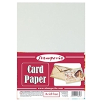 STAMPERIA CARDBOARD A5 350 G - WHITE SBA374