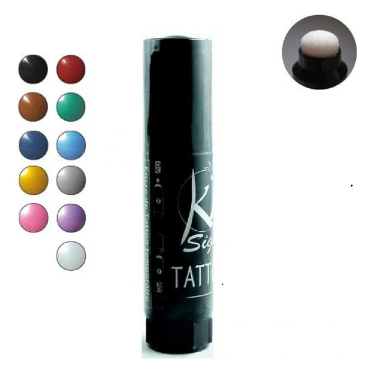 376010-84733 KI-SIGN TATTOO INK PLUS APPLICATOR - BURGUNDY - Image 1