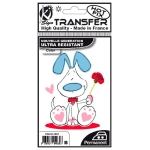 HOT FIX TRANSFER DECORATION FOR TEXTILE DOG