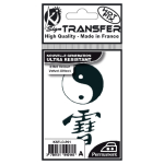 HOT FIX TRANSFER DECORATION FOR YIN AND YANG TEXTILES