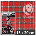HOT FIX TRANSFER DECORATION FOR PLEATED TEXTILE