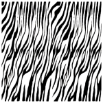 HOT FIX TRANSFER DECORATION FOR ZEBRA TEXTILE
