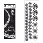 HOT FIX TRANSFER DECORATION FOR TEXTILE FLOWERS