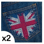 HOT FIX TRANSFER MOTIF ENGLISH HEART