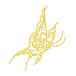 HOT FIX TRANSFER MOTIF BUTTERFLY SMALL