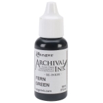 RANGER ARCHIVAL PERMANENT INK 18ML - FERN GREEN