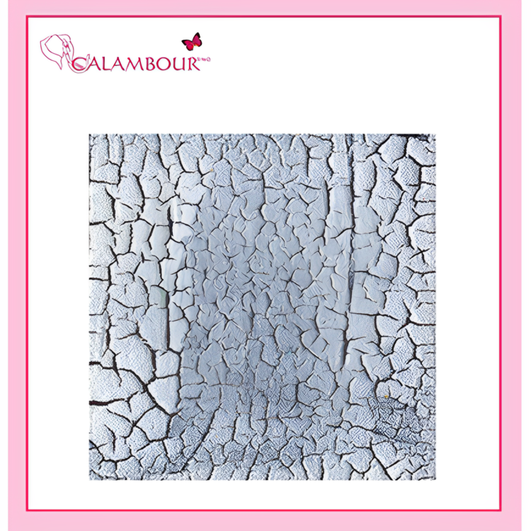 CALAMBOUR 3D PAINT WITH CRACKING EFFECT 100 ML 3DKM1 - SILVER - Image 1