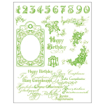 VIVA DECOR SILICONE SEALS - HAPPY BIRTHDAY