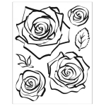 VIVA DECOR SILICONE STAMPS - 3D ROSE